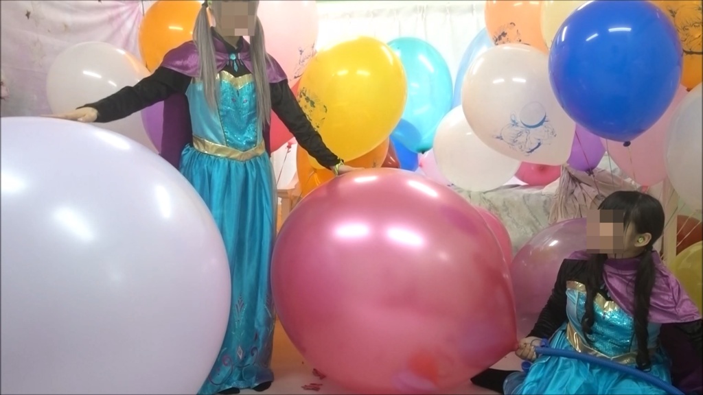 『たまゆさん&ちいさんコラボ作品(ヘリウム風船使用)6作品』※再アップ作品