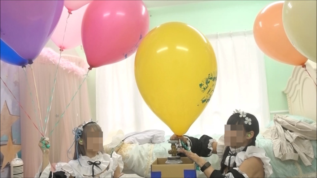 『たまゆさん&ちいさんコラボ作品(ヘリウム風船使用)6作品』※再アップ作品