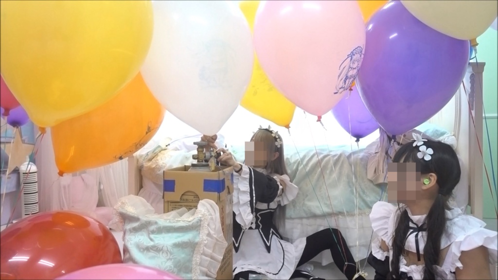 『たまゆさん&ちいさんコラボ作品(ヘリウム風船使用)6作品』※再アップ作品