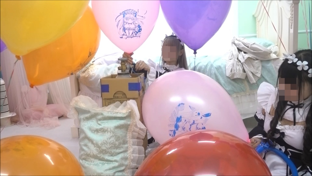 『たまゆさん&ちいさんコラボ作品(ヘリウム風船使用)6作品』※再アップ作品