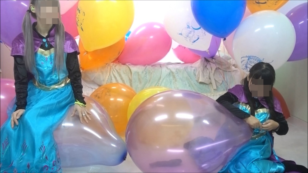 『たまゆさん&ちいさんコラボ作品(ヘリウム風船使用)6作品』※再アップ作品