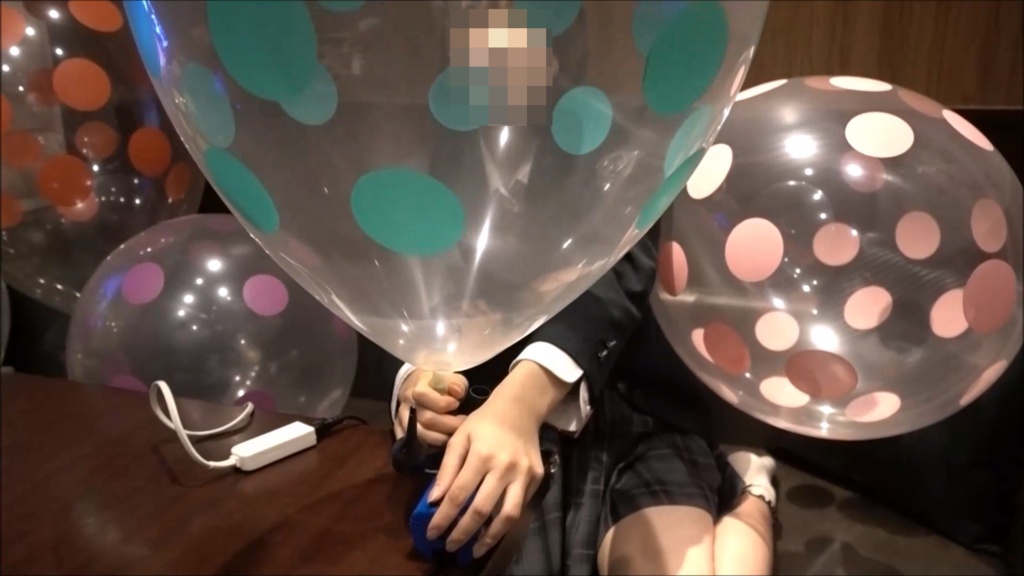 【ふうせんのねこ】『ポッパーガールSちゃんの風船あそび』