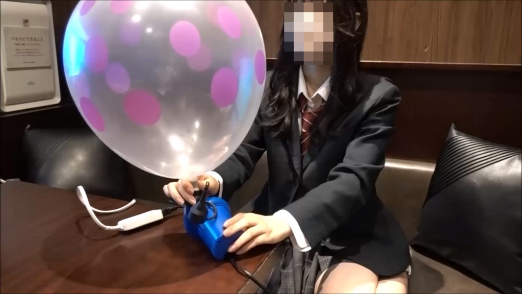 【ふうせんのねこ】『ポッパーガールSちゃんの風船あそび』