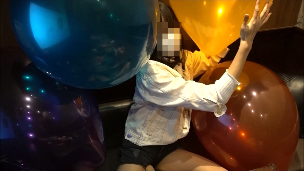 【ふうせんのねこ】『風船好きMちゃんのふうせんあそび』