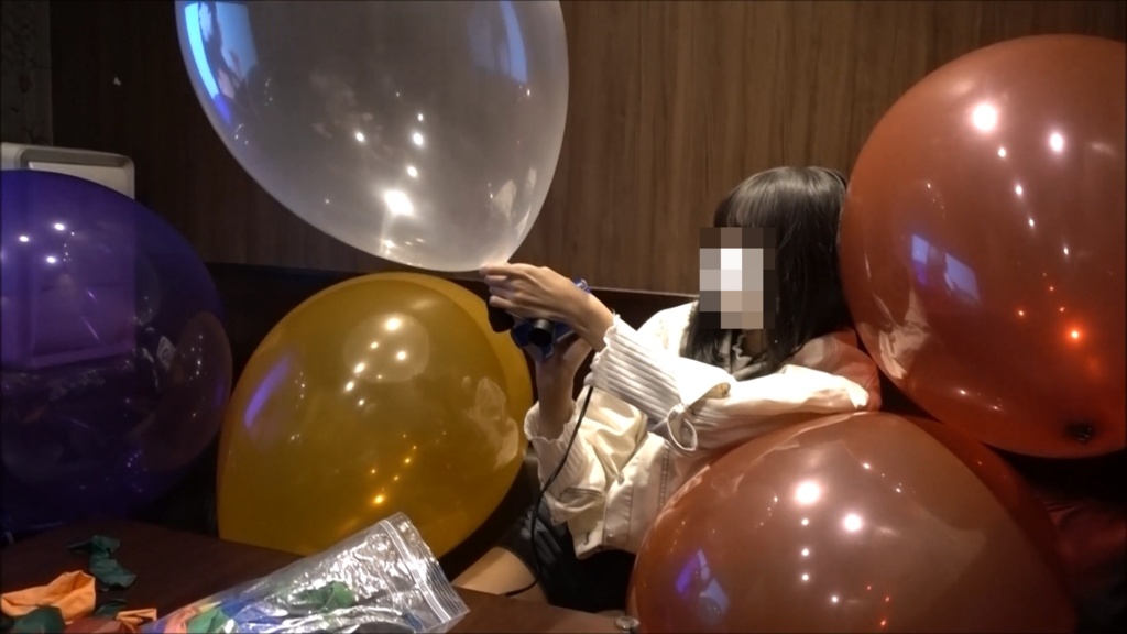 【ふうせんのねこ】『風船好きMちゃんのふうせんあそび』