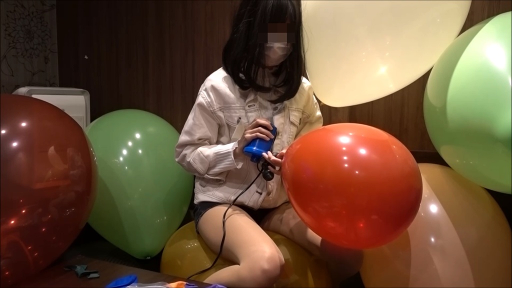 【ふうせんのねこ】『風船好きMちゃんのふうせんあそび』