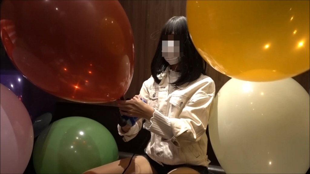 【ふうせんのねこ】『風船好きMちゃんのふうせんあそび』