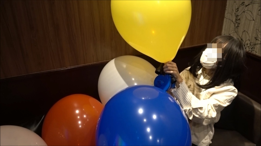 【ふうせんのねこ】『風船好きMちゃんのふうせんあそび』