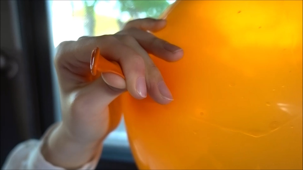 【ふうせんのねこ】『Rちゃんの屋外でふうせん遊び&車内でPOP』