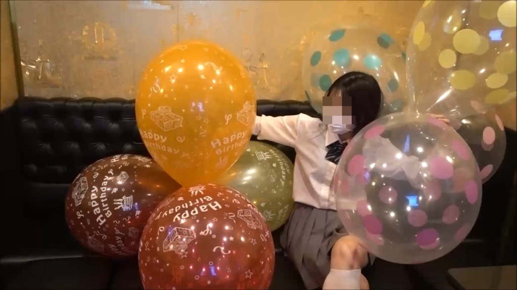 【ふうせんのねこ】『Sちゃんの風船遊び(永久保存版)』