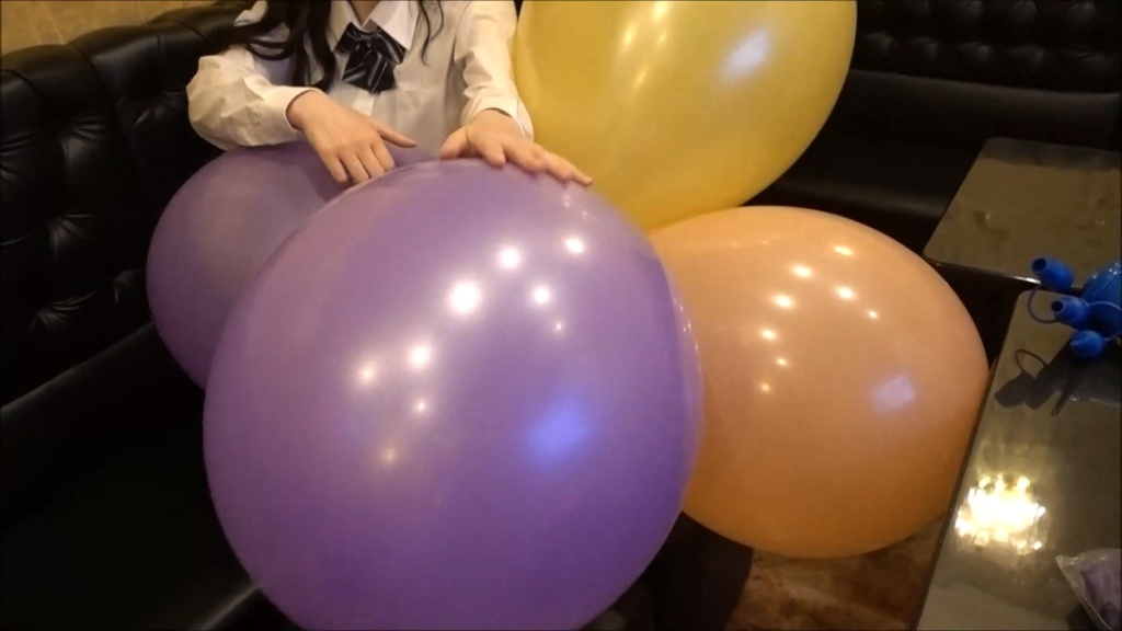 【ふうせんのねこ】『Sちゃんの風船遊び(永久保存版)』