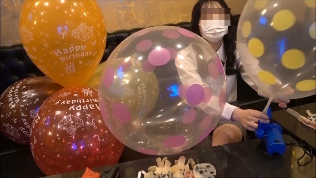 【ふうせんのねこ】『Sちゃんの風船遊び(永久保存版)』