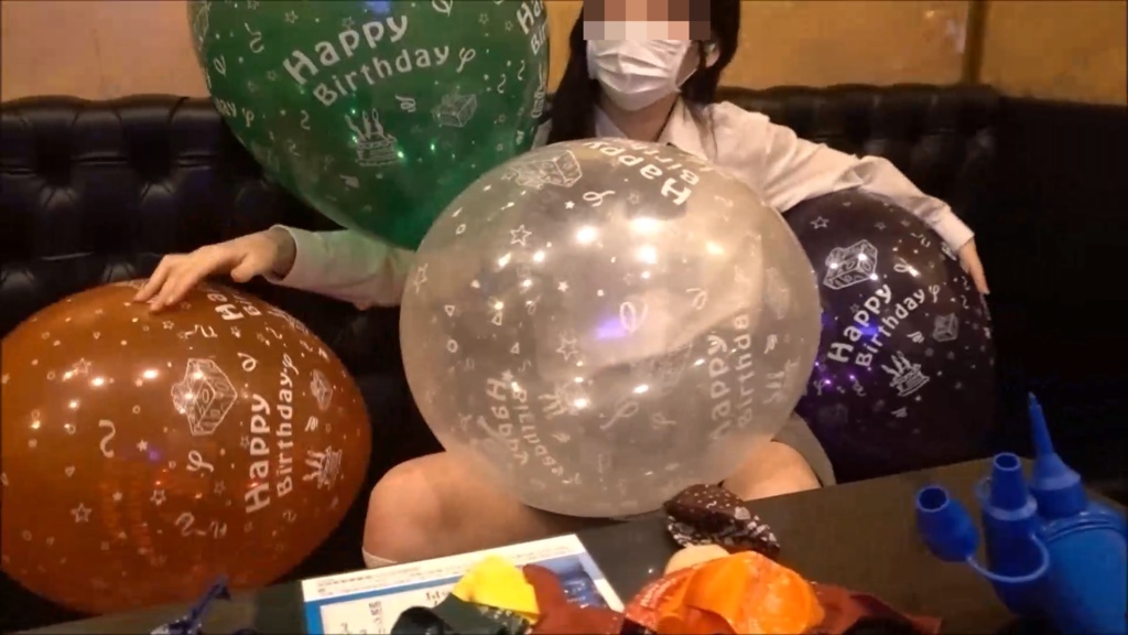 【ふうせんのねこ】『Sちゃんの風船遊び(永久保存版)』