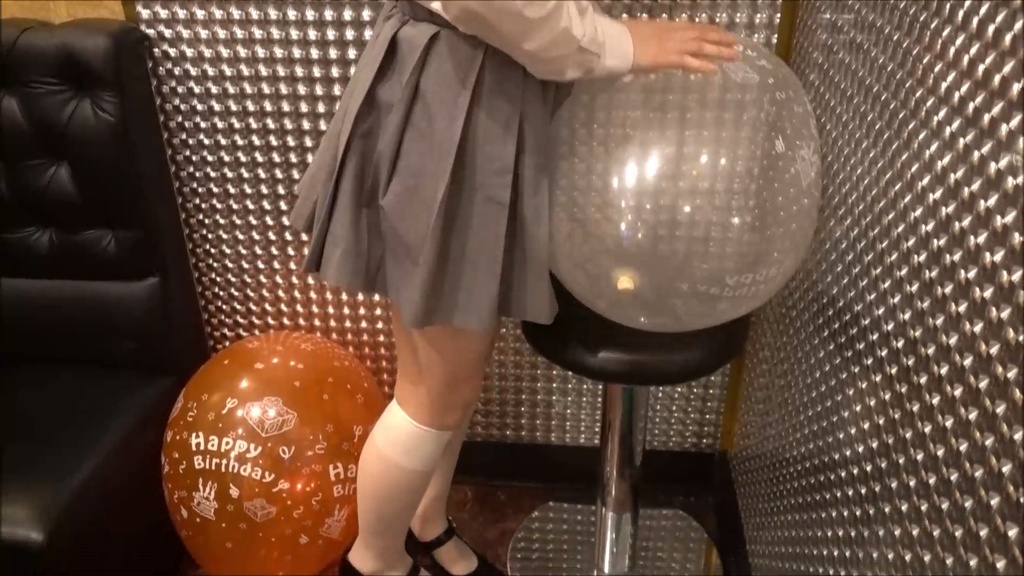 【ふうせんのねこ】『Sちゃんの風船遊び(永久保存版)』