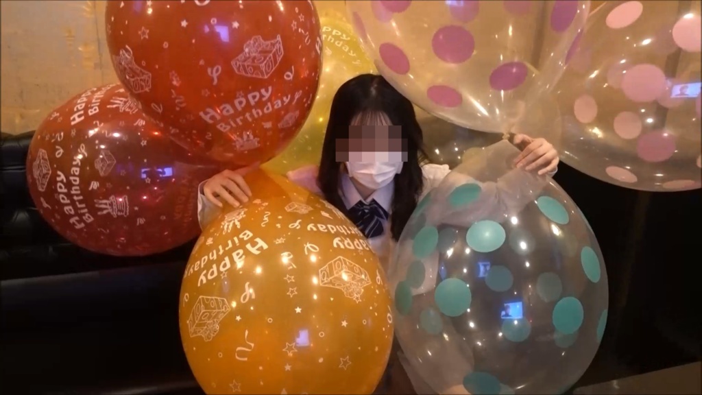 【ふうせんのねこ】『Sちゃんの風船遊び(永久保存版)』