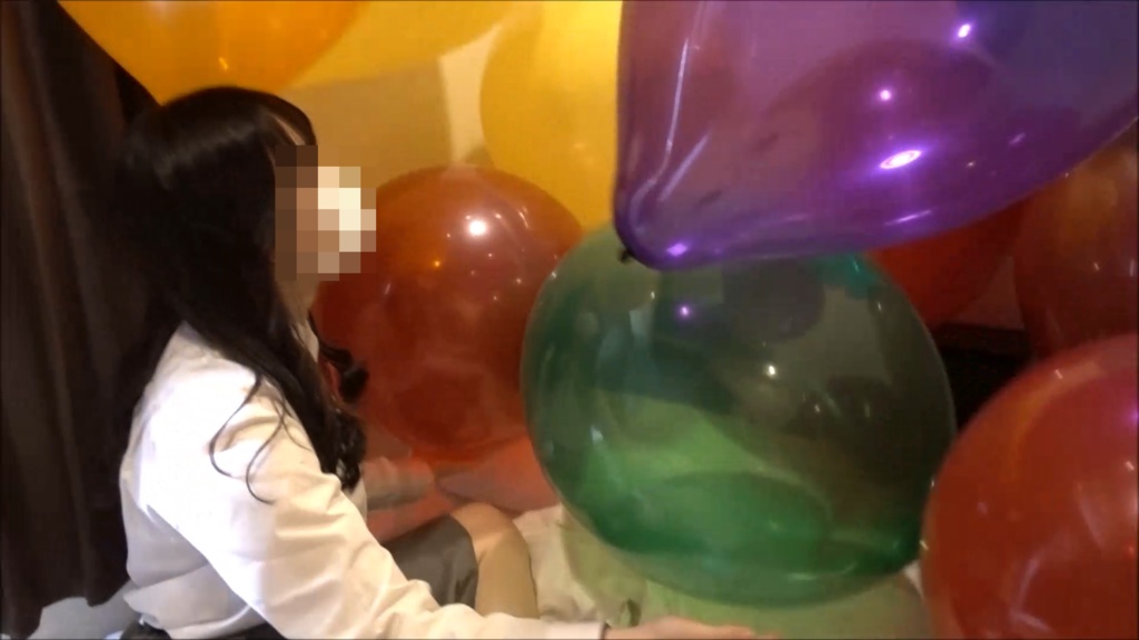 【ふうせんのねこ】『Sちゃんの気球遊び&パヤソ16風船割り』