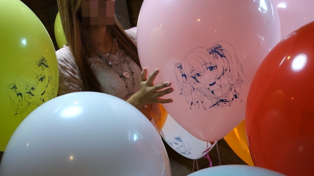 【風船ロケ撮影①】『のんたんさんのヘリウム風船あそび(ノンポップ)』