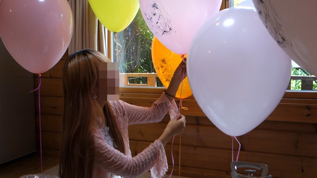 【風船ロケ撮影①】『のんたんさんのヘリウム風船あそび(ノンポップ)』