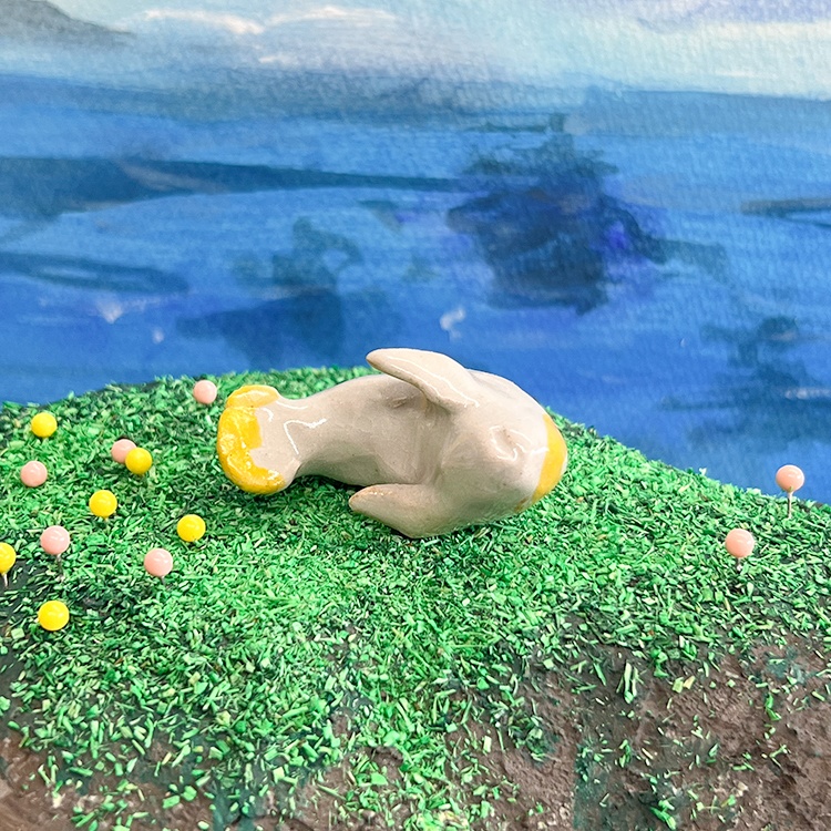 陶製マナティ16