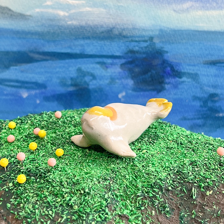 陶製マナティ13