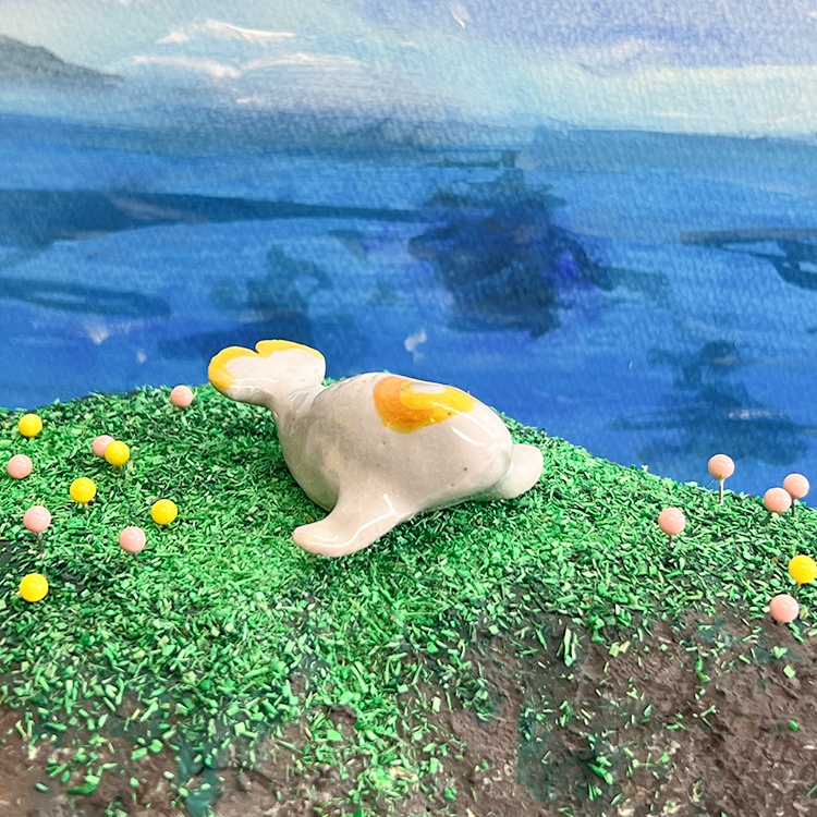 陶製マナティ12