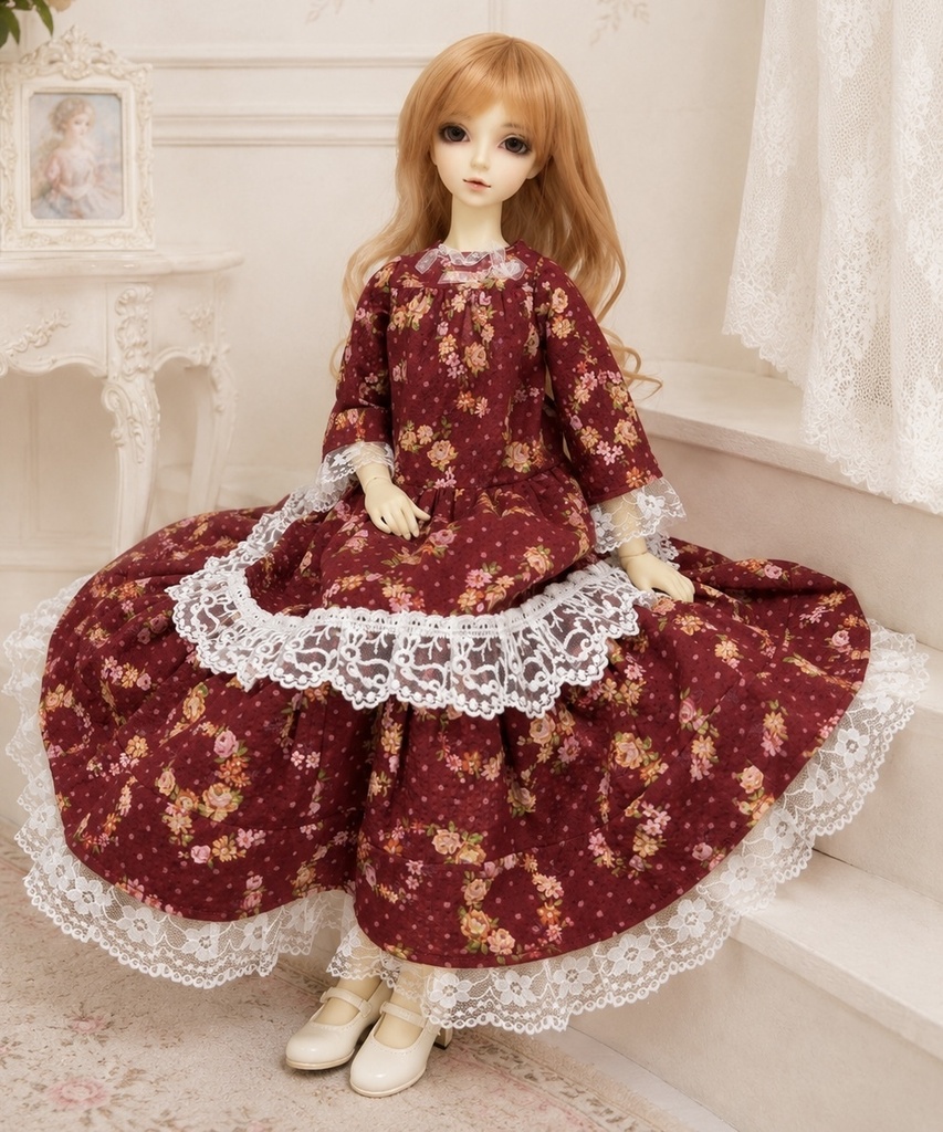 SD13/SDgr対応 Burgundy Rose Garden Set
