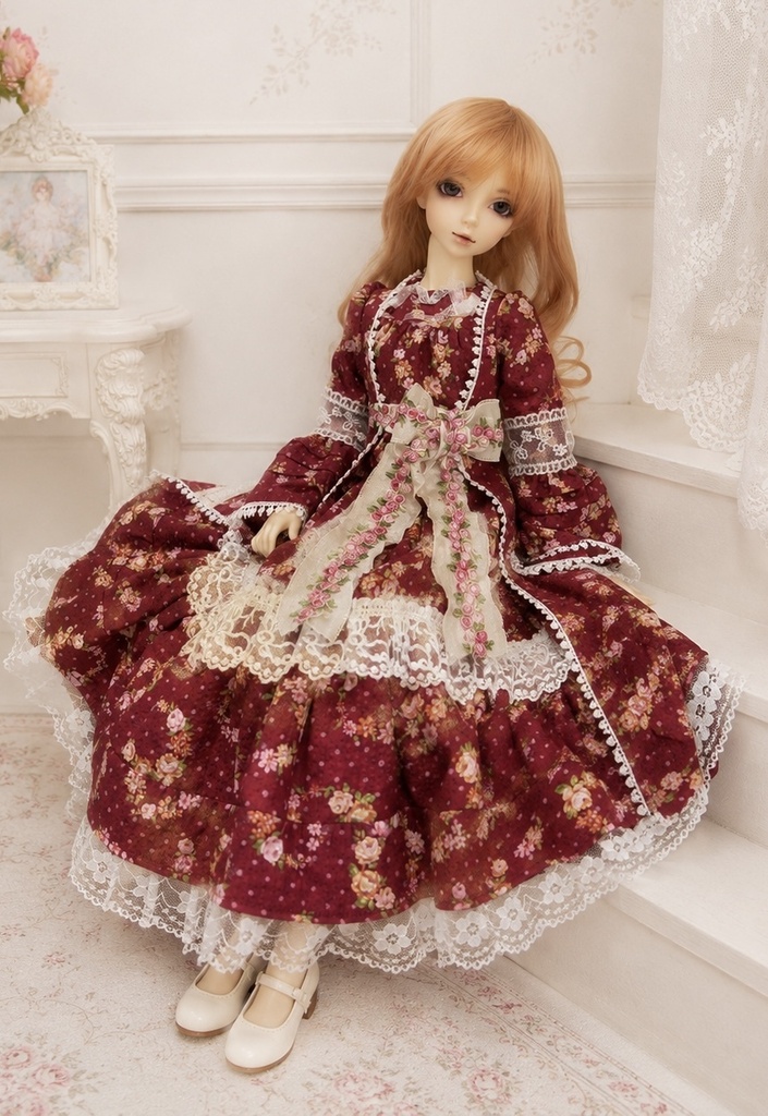 SD13/SDgr対応 Burgundy Rose Garden Set