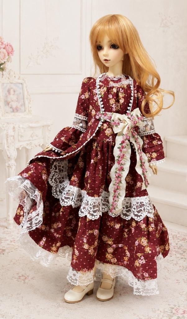 SD13/SDgr対応 Burgundy Rose Garden Set