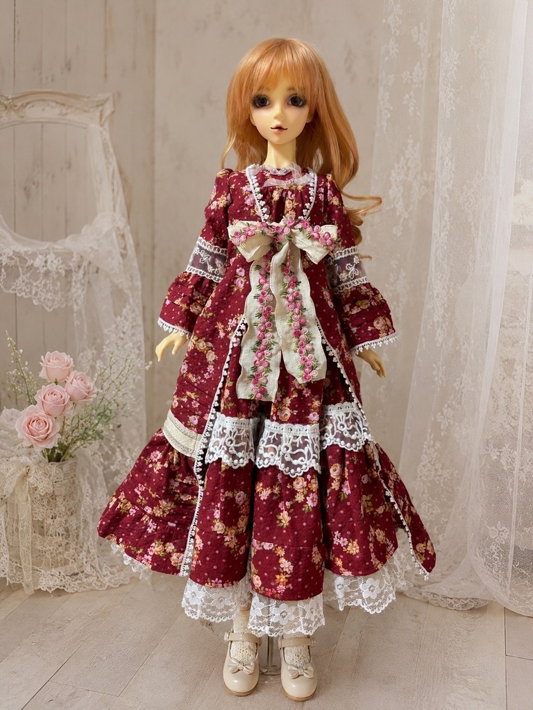 SD13/SDgr対応　Burgundy Rose Garden Set