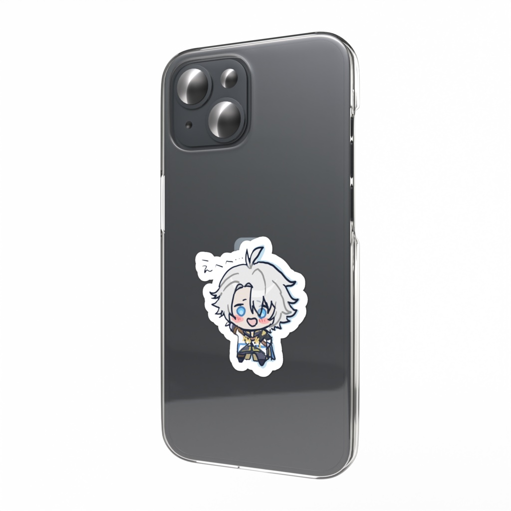 照れるノンステッカー