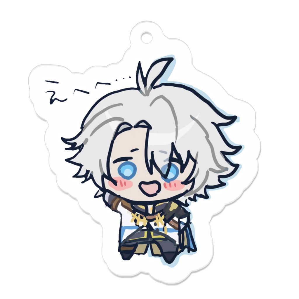 照れるノンアクキー