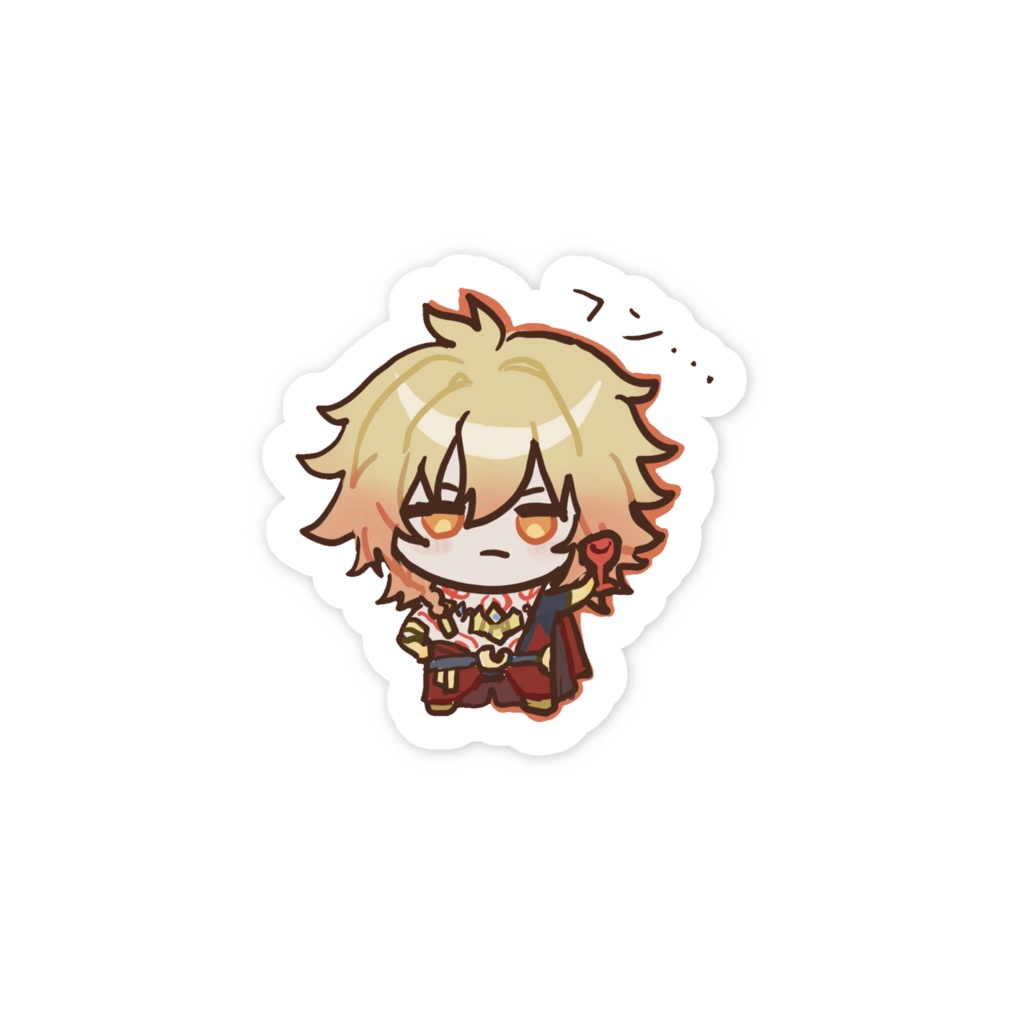 ドヤ顔モスちゃんステッカー