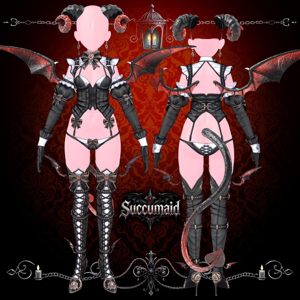 🖤『Succumaid』15アバター対応🖤
