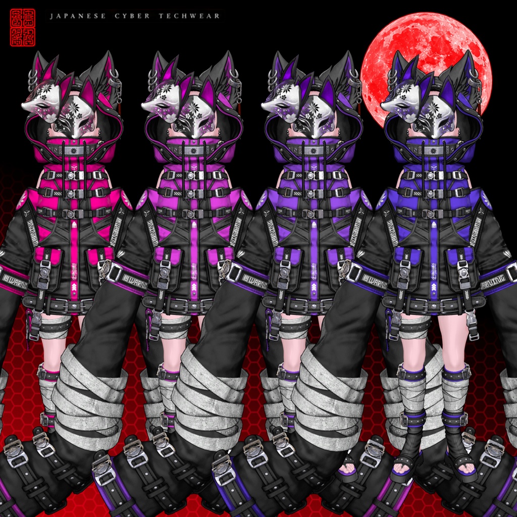 🦊『Moche Fox』24アバター対応🦊