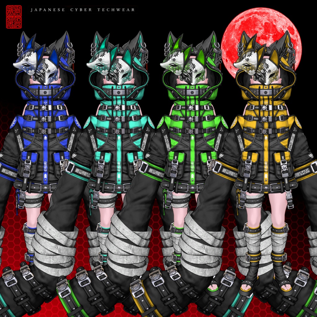 🦊『Moche Fox』24アバター対応🦊