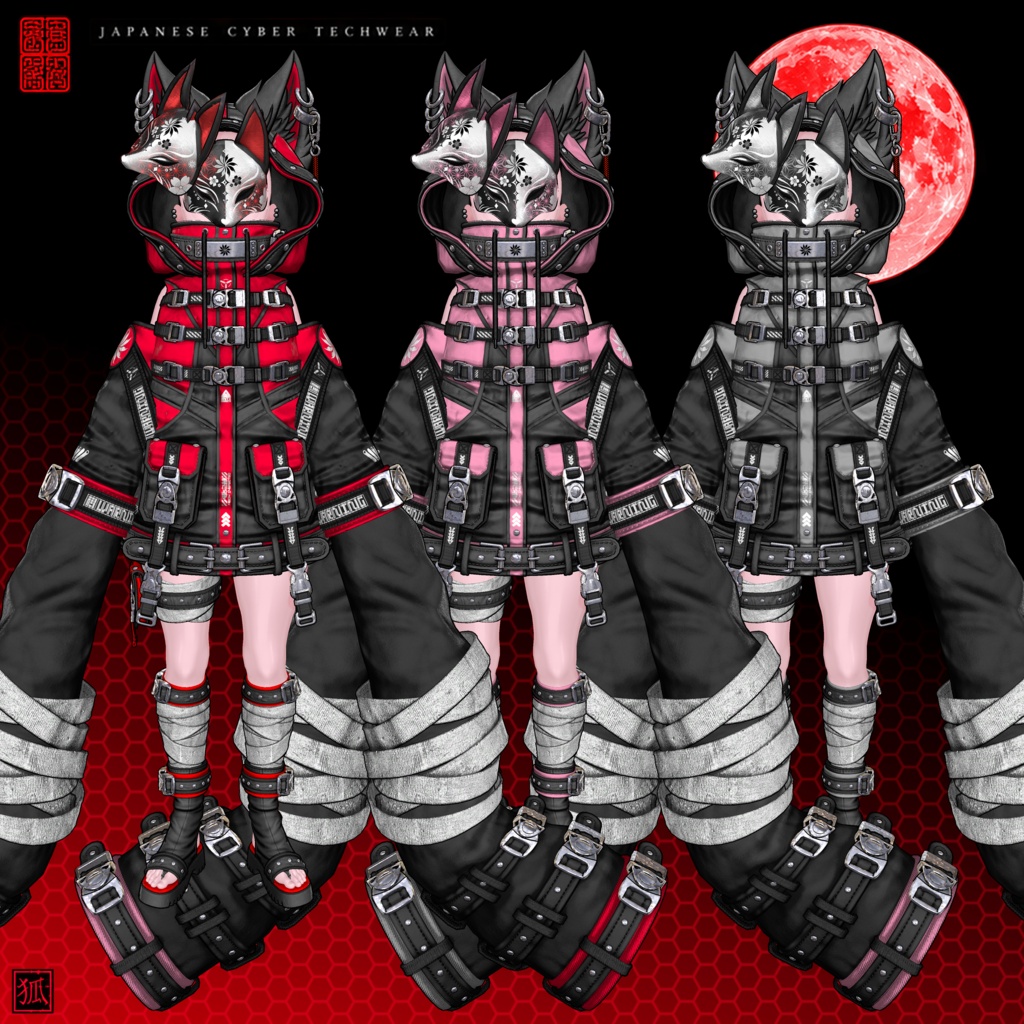 🦊『Moche Fox』24アバター対応🦊