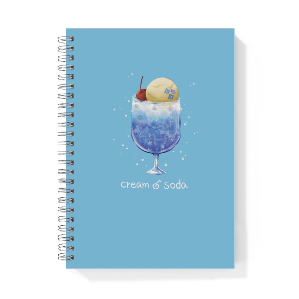リングノート（クリームソーダ）
