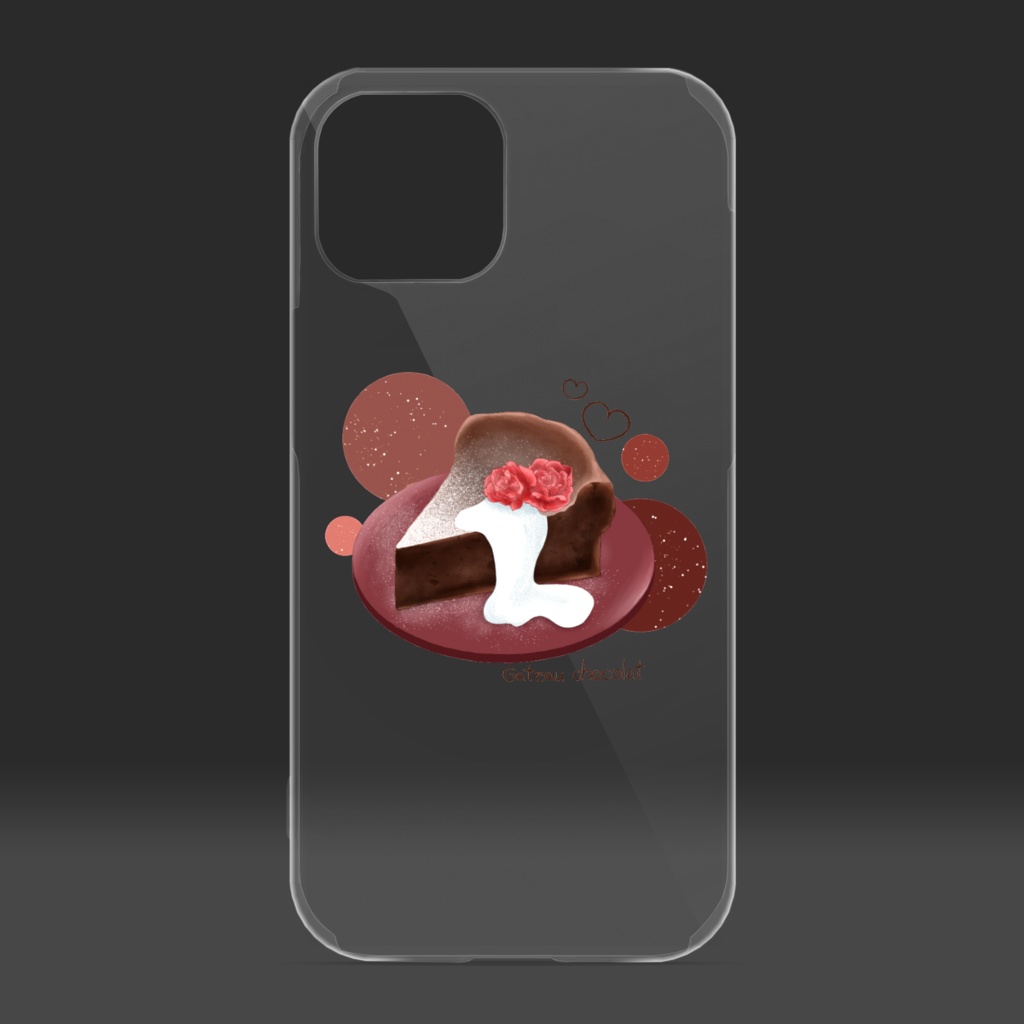 スマホケース(ガトーショコラ)