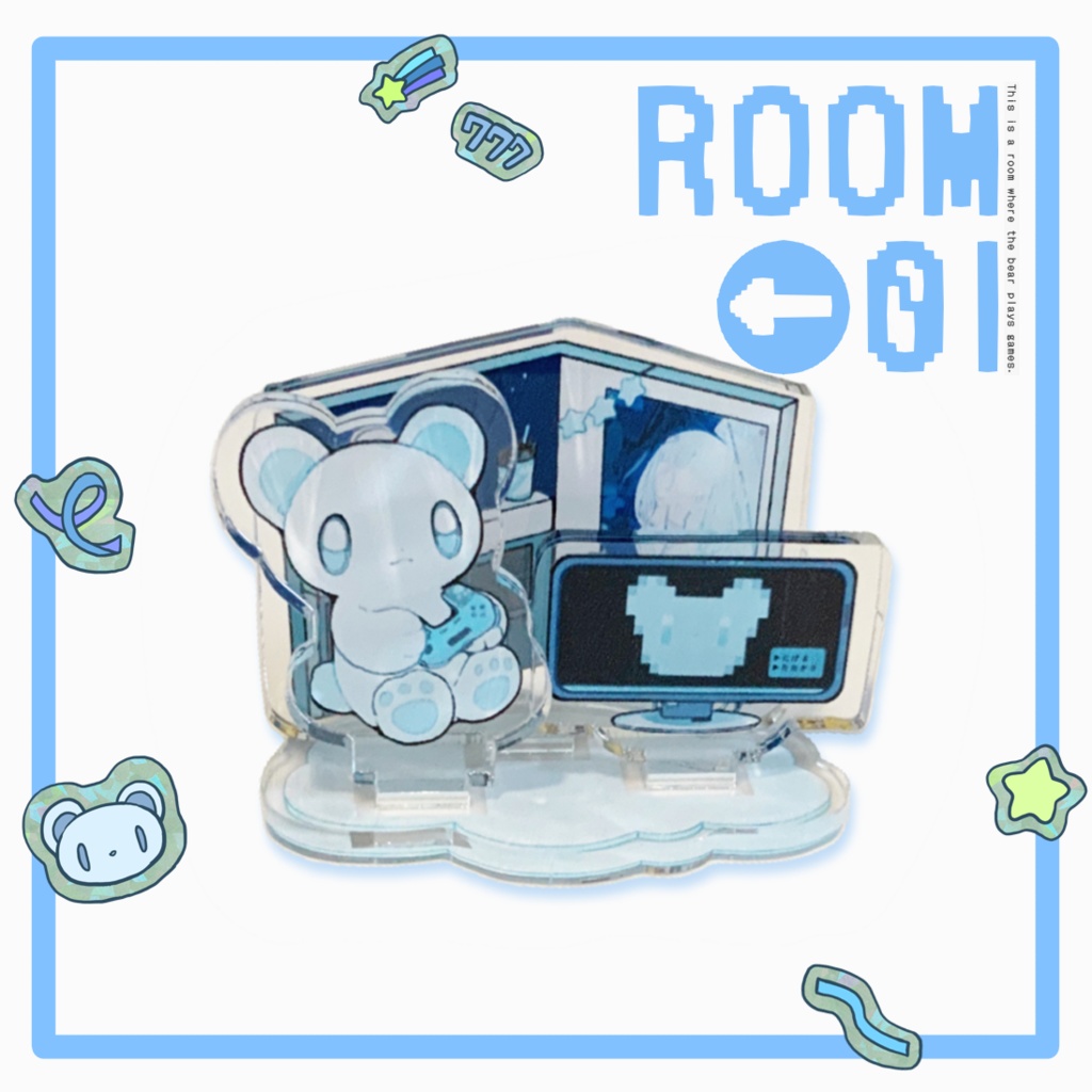 アクリルジオラマ---ROOM01