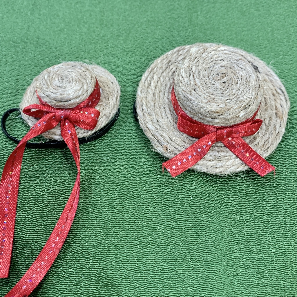 ミニもちマス 麦わら帽子