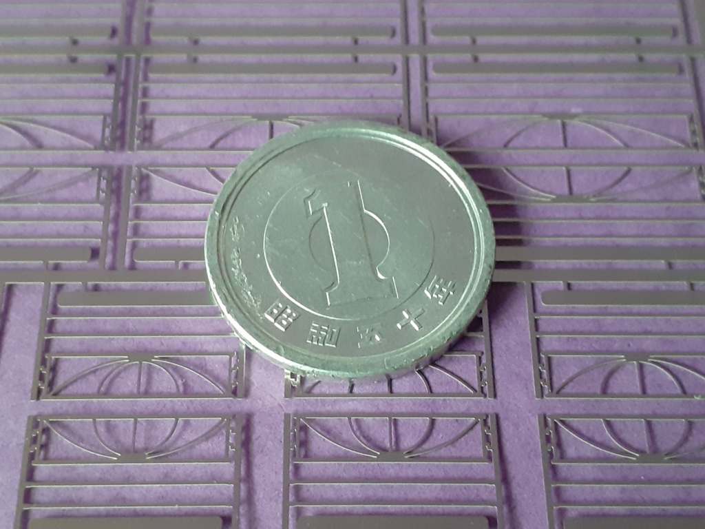 1:150 スケールのガードレールフェンス GR014