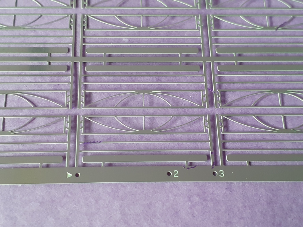 1:150 スケールのガードレールフェンス GR014