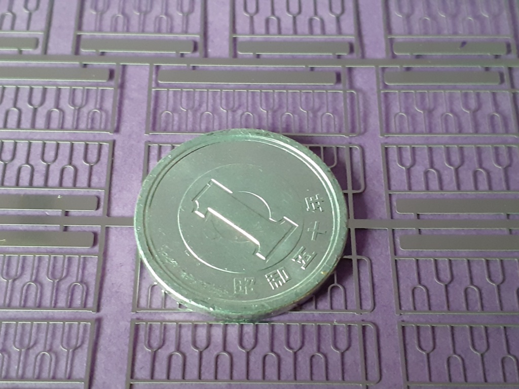 1:150 スケールのガードレールフェンス GR009