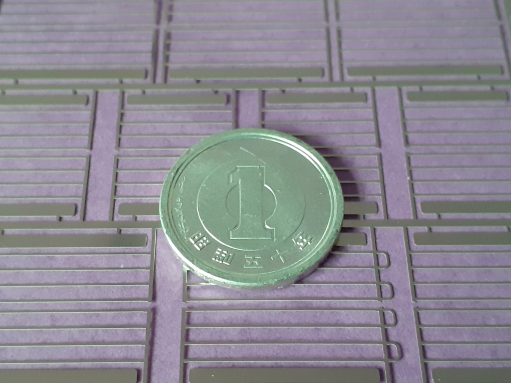 1:150 スケールのガードレールフェンス GR010