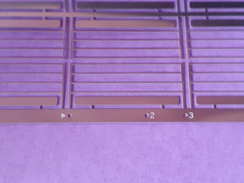 1:150 スケールのガードレールフェンス GR010