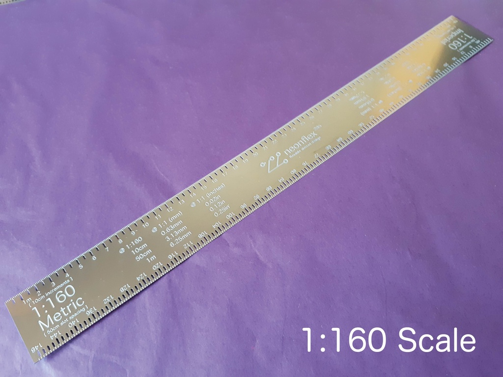 スケール定規 (長さ 28cm)