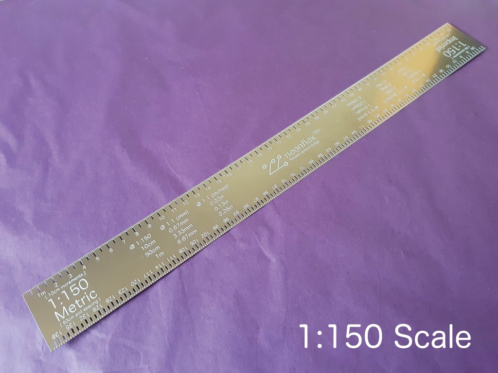 スケール定規 (長さ 28cm)