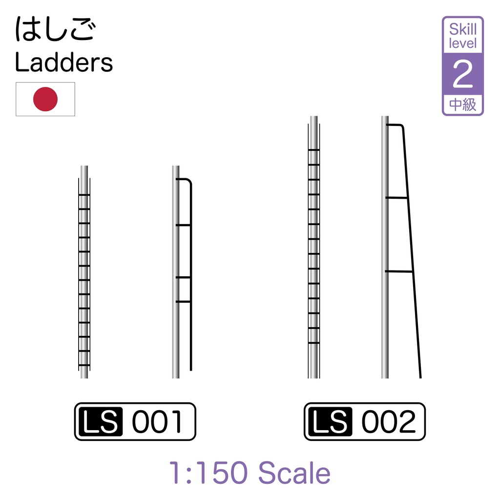 1:150 ラダーシリーズ