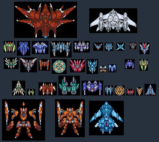 STGドット絵素材集