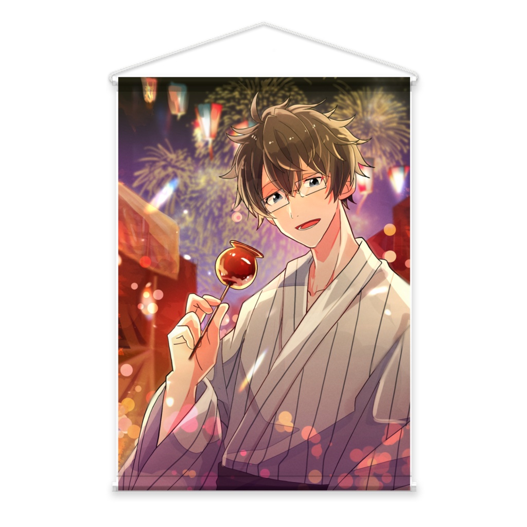 夏祭り タペストリー